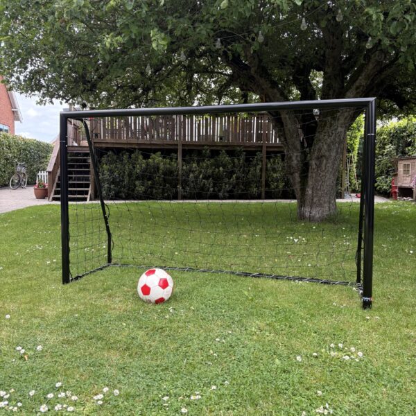 Fodboldmål Freeplay Talento 200 x 120 cm - Galvaniseret Sort Stål - Billede 2