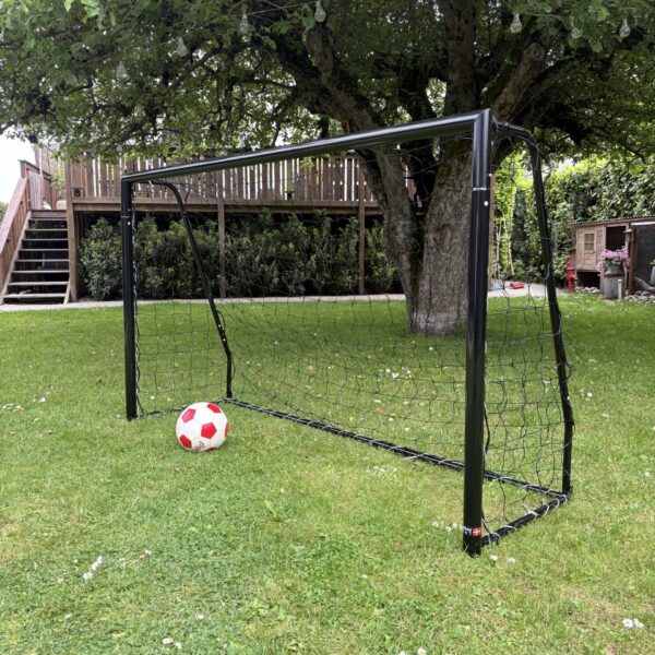 Fodboldmål Freeplay Talento 200 x 120 cm - Galvaniseret Sort Stål - Billede 3