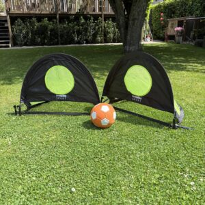 2 stk Fodboldmål Junior Freeplay Pop Up FlashGoal - 80 x 55 cm
