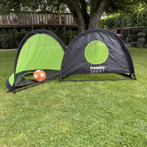 2 stk Fodboldmål Freeplay Pop Up FlashGoal - 116 x 82 cm
