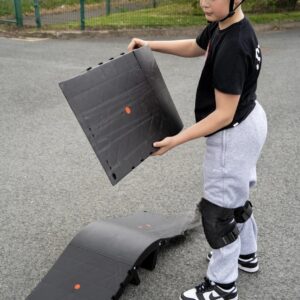 1 stk Skaterampe Wolx Jump 3 Delt Sæt