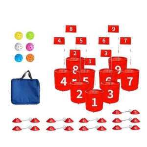 Bucket Golf Havespil - 9 Bucket