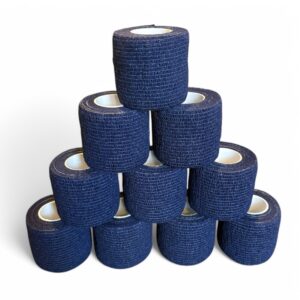 10 Stk Wrap Strømpetape Freeplay Sport - Mørkeblå