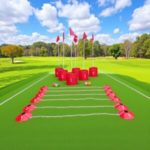 Bucket Golf Havespil - 6 Bucket