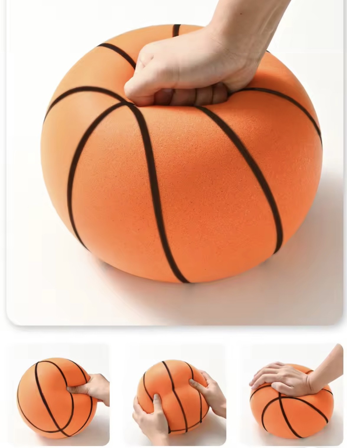 Skum Basketball – Støjsvag Freeplay Basketball Str.5 - Blå - Billede 5