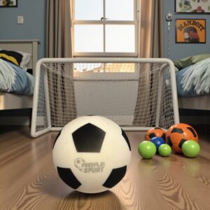 Skum Retro Fodbold Str.5 - Hvid