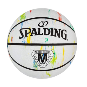Spalding Basketball Marble White Rainbow Outdoor