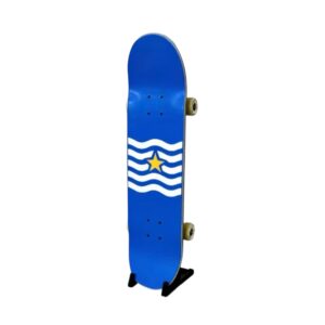 Skateboard Gulvholder - Sort