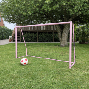 Fodboldmål Freeplay Talento Girl 200 x 120 cm – Galvaniseret Pink Stål