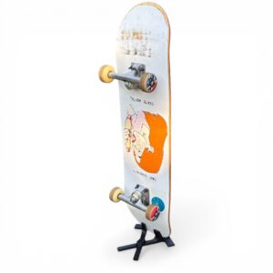 Skateboard Simple Gulvholder - Sort