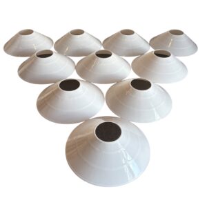 10 stk toppe - Hvid - Uden holder