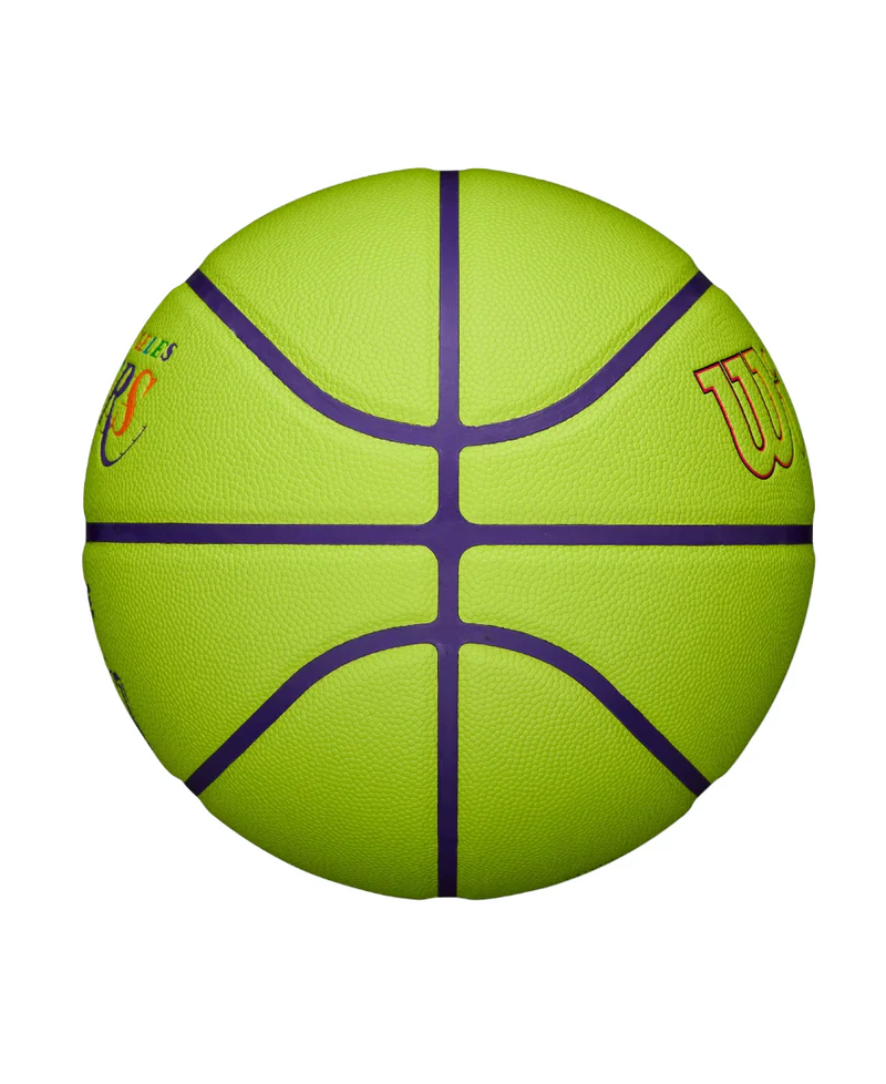 Basketball L.A Lakers NBA Neon In-Outdoor Basketball Str.7 - Billede 2