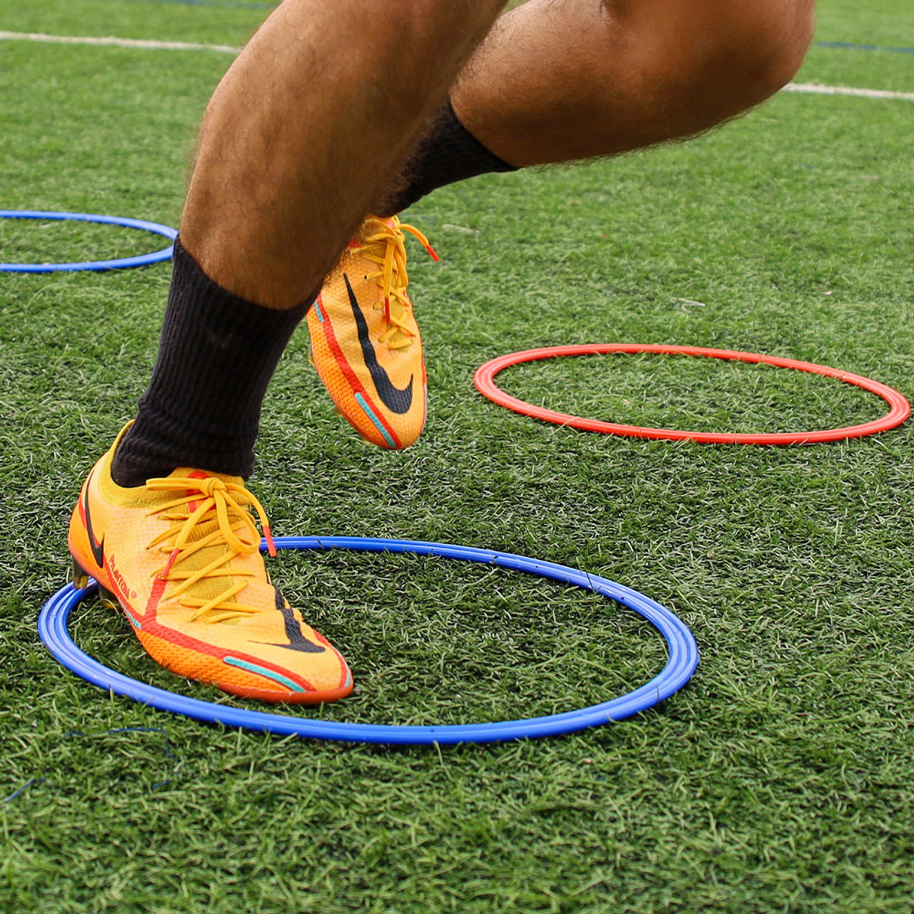 12 Stk Speed Agility Koordinationsringe Sæt - Billede 2