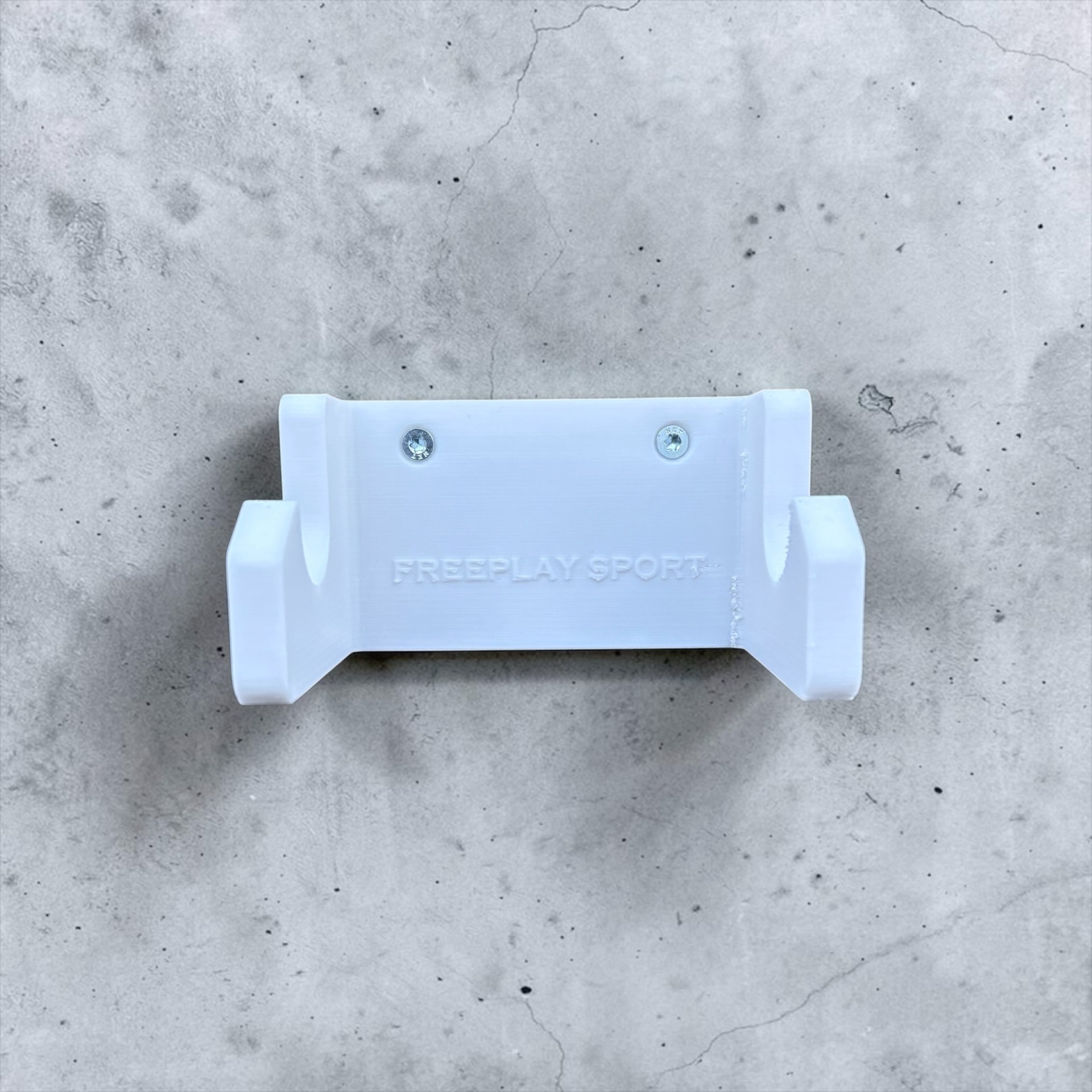 Skateboard ophæng til væggen i hvid - Billede 4