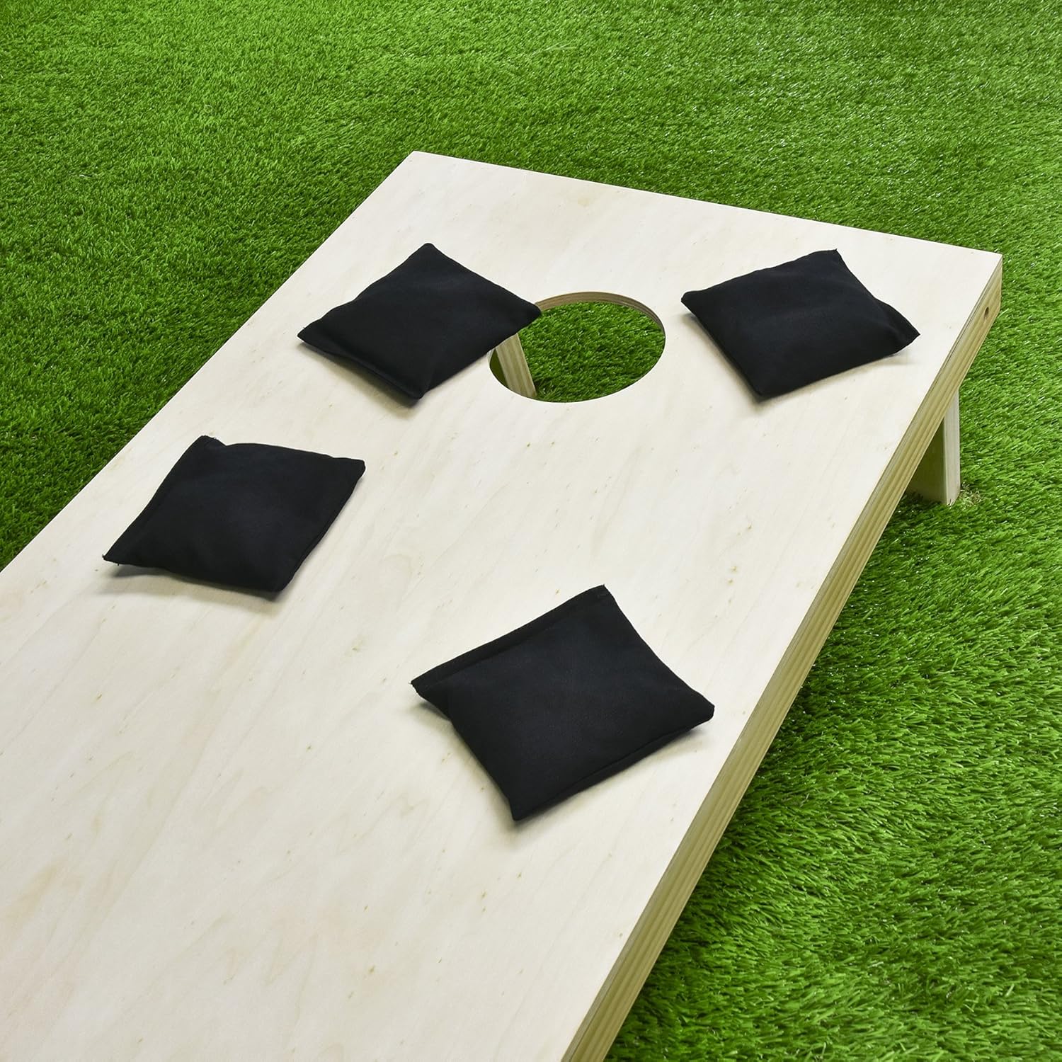 4 stk Cornhole Professionelle Kasteposer - Sort - Billede 2