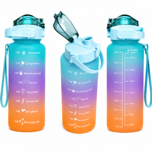 Vandflaske Motivations Coolbottle 2000ML - Rainbow