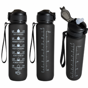 Vandflaske Motivations Coolbottle 900ML - Sort