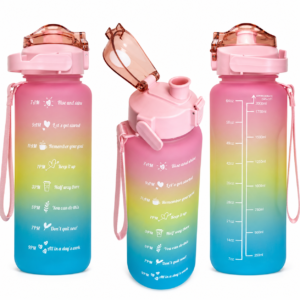 Vandflaske Motivations Coolbottle 2000ML - Rainbow