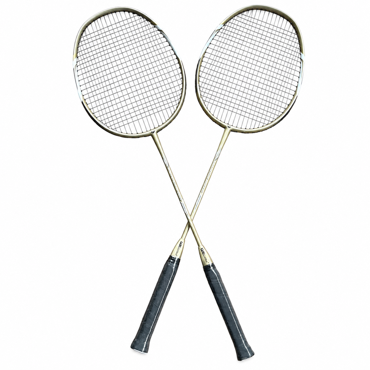 2 stk Badminton SUPER PRO SPEED Kulfiber ketcher - Billede 3