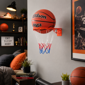 Freeplay Breakaway væghængt boldholder til basketballs