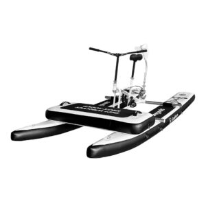 Oppustelig vandcykel Spatium - Sort